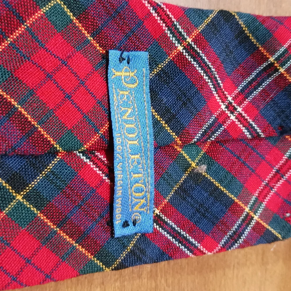Vintage Pendleton Necktie Tartan
